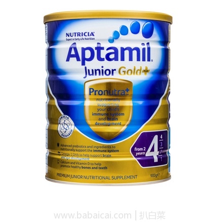 澳洲PharmaDeal药房：Aptamil 爱他美 4段奶粉 特价17.8澳元，直邮含运费到手仅￥128