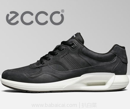 6PM：ECCO 爱步 CS16 男士真皮休闲运动鞋  原价$170，降至$81.5