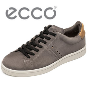 6PM：ECCO 爱步 Kallum Casual Sneaker 爱步 男士真皮透气板鞋  原价$130， 现降至新低$58.74