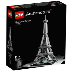 IWOOT：LEGO 乐高 21019 Architecture建筑系列 埃菲尔铁塔共321颗粒￡22.99（约￥198.27元）