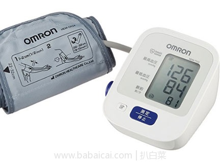 日本亚马逊：OMRON 欧姆龙 HEM-7123上臂式全自动电子血压计 测量仪 折后3942日元（约￥229）
