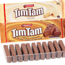 天猫商城：澳洲进口 Timtam 雅乐思 巧克力夹心威化饼干175g*2件 现价￥21.8，还可叠加5元优惠券，下单2件实付￥26.7包邮