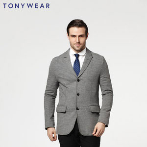 天猫商城：TONY WEAR 汤尼威尔 男士纯羊毛针织西装 两色可选，现价￥688，领取￥350优惠券，券后实付￥338包邮