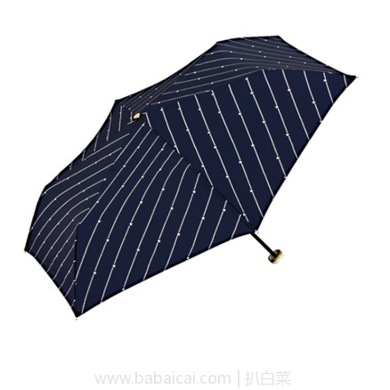 亚马逊海外购：W.P.C紫外线防晒折叠遮阳伞 50cm 275-117 星链图案 现￥123.87，2件直邮包邮包税