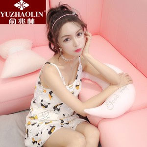 淘宝网Taobao：俞兆林 纯棉夏季女士纯棉吊带睡裙 多款可选，现价￥39，领取￥10优惠券，实付￥29包邮