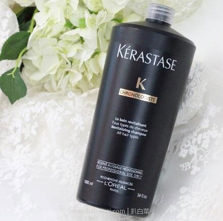 西班牙Perfume’s Club官网：Kerastase 卡诗 黑钻凝时高端系列洗发水 1000ml 凑单折后价€46.88（约￥382元）