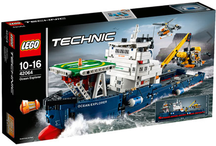 IWOOT：LEGO 乐高 42064 海洋探险船  降至£57.99，免费直邮到手￥502
