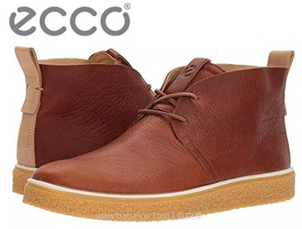 6PM：ECCO 爱步 Crepetray 男士真皮短靴  原价$170，降至$84.99