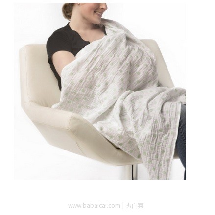 亚马逊海外购：SwaddleDesigns Muslin细棉 婴儿包巾/抱毯 4条装 现特价￥203.87，直邮免邮，含税到手￥227