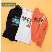 天猫商城：巴拉巴拉 2018新款 男童纯棉赛车印花长袖T恤（130~175码）3色 现￥49，领取￥10券，实付新低￥39包邮