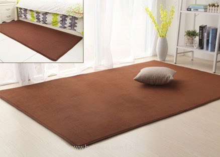 天猫商城：华秀 简约珊瑚绒地毯 0.4×1.2米 多色可选，现价￥8.8，领取￥2元优惠券，下单实付￥6.8包邮