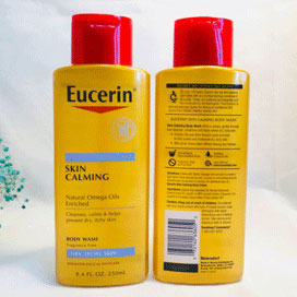 亚马逊海外购：Eucerin 优色林 舒缓沐浴油 250ml*3瓶装 降价至￥108.53，凑单免费直邮，含税到手￥120.68