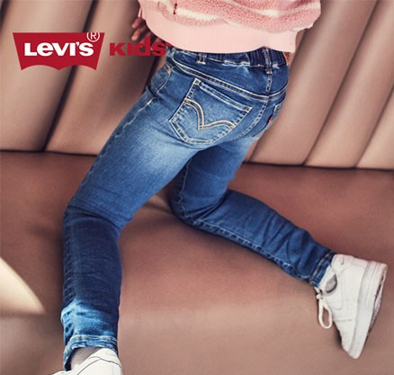 天猫商城：Levi’s 李维斯 2018秋季新款 儿童牛仔裤 多款可选，现价￥339，领取￥240优惠券，实付￥99包邮