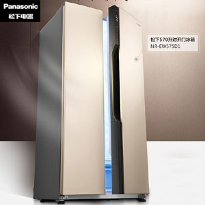 京东商城：Panasonic 松下 NR-EW57SD1-N 570升 变频风冷对开门冰箱  下单新低￥4990元包邮