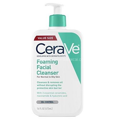 亚马逊海外购：CeraVe 保湿泡沫洁面乳 473ml 特价￥83.16，凑单直邮包邮，含税到手仅￥92