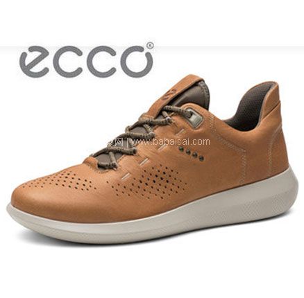 亚马逊海外购：ECCO 爱步 Scinapse 赛速 男士低帮系带休闲鞋 降至￥436.89，免费直邮，含税到手￥486
