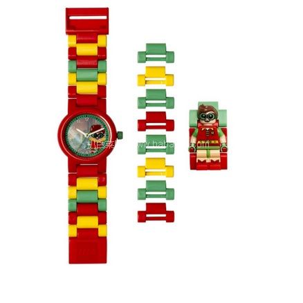 亚马逊海外购：LEGO 乐高 蝙蝠侠大电影系列 罗宾 8020868 儿童手表 降至￥121.11，凑单免费直邮，含税到手约￥135    新低价