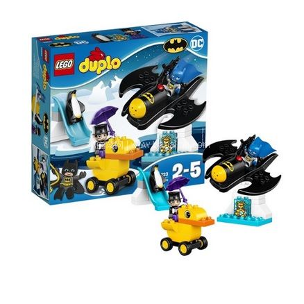 网易考拉海购：LEGO 乐高 10823 Duplo 得宝系列 蝙蝠翼大冒险 特价￥99，手机端领￥10券，实付￥89包邮