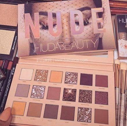 selfridges官网：Huda Beauty新品 Nude裸妆18色眼影盘 直邮港澳485港币(约￥430)