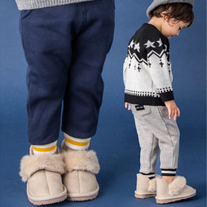 天猫商城：日本超高人气童装品牌 petitmain 男童 加绒长裤 棉裤 两色可选 现价￥99，领￥30券，实付新低￥69包邮