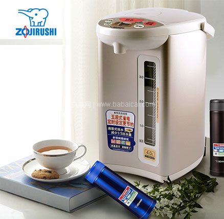 天猫商城：ZOJIRUSHI 象印 CD-WBH40C 4L 保温电热水瓶 现价￥1099，领￥550元优惠券，实付￥549包邮