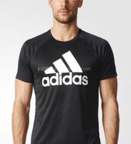 网易考拉海购：adidas 阿迪达斯 D2M TEE LOGO  经典圆领短袖T恤  5折优惠券后￥59.5元包邮