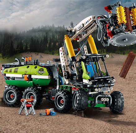 苏宁易购：LEGO 乐高 Technic 科技系列 42080 多功能林业机械  下单8.5折，新低￥815.15元包邮
