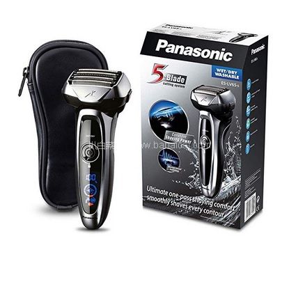 亚马逊海外购：Panasonic 松下 ES-LV65-S 5刀头 电动剃须刀，3件92折，折后新低￥714.36，免费直邮含税到手￥785.02