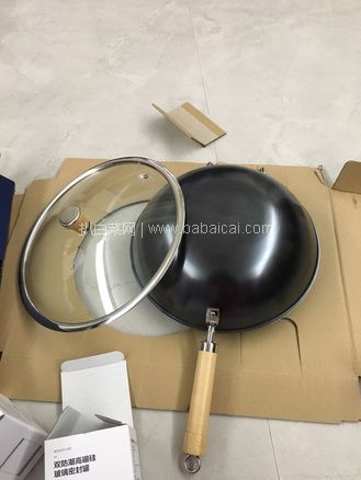 网易严选：30日上午10点结束！中华精铁爆炒锅 30cm 现秒杀价￥179起