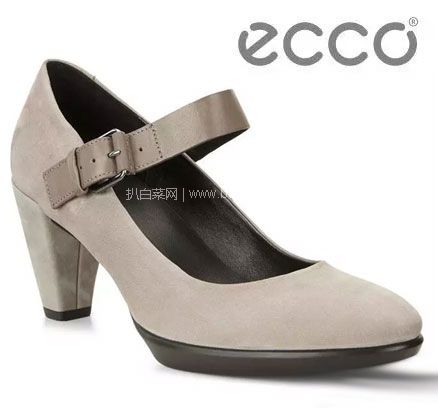 亚马逊海外购：ECCO 爱步 Shape 55型塑 女士真皮玛丽珍单鞋 降至￥425.65，免费直邮，含税到手￥473.32元