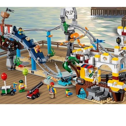 THE HUT：LEGO 乐高 31084 海盗过山车 共923颗粒 用码减£5，折直邮包邮到手仅￥498