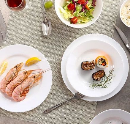 天猫商城：Luminarc 法国乐美雅 时光系列 钢化玻璃餐具 5件套 现价￥55，领￥30优惠券，券后￥25元包邮