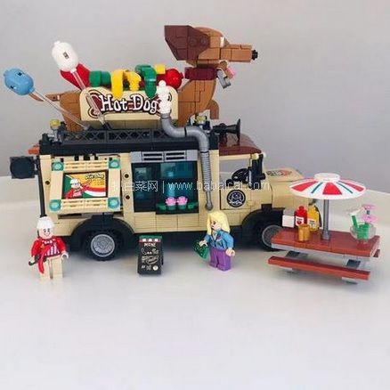 网易考拉海购：送拼装包3件套！德国loz 俐智小颗粒拼插积木 创意街景4件套 6组可选 现￥97包邮