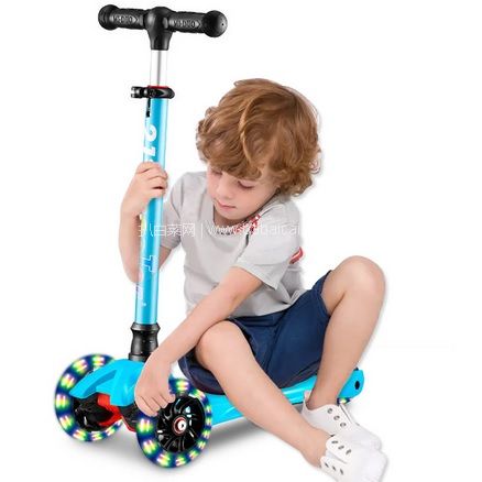 苏宁易购：21st Scooter 米多 儿童滑板车 多重优惠，实付新低￥118包邮