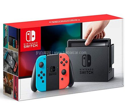 亚马逊海外购：Nintendo 任天堂 Switch 游戏家庭主机 日版  降至￥1847.5，免费直邮含税到手￥2016元
