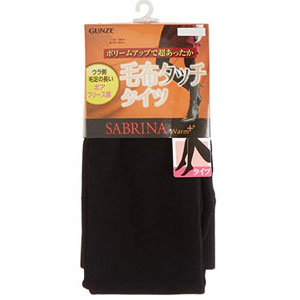 日本亚马逊：GUNZE 郡是 毛布连裤袜 加绒发热超保暖显瘦 SB91 M-L码 折后低至891日元（约￥53）