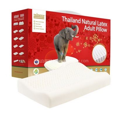 网易考拉海购：TAIPATEX 泰国天然乳胶枕头 透气养护枕 60*40*10 现￥229，领￥20券，实付￥209包邮
