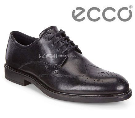 亚马逊海外购：ECCO 爱步 2019年春款  Vitrus III 唯图系列 男士真正装鞋  ￥693元包邮包税