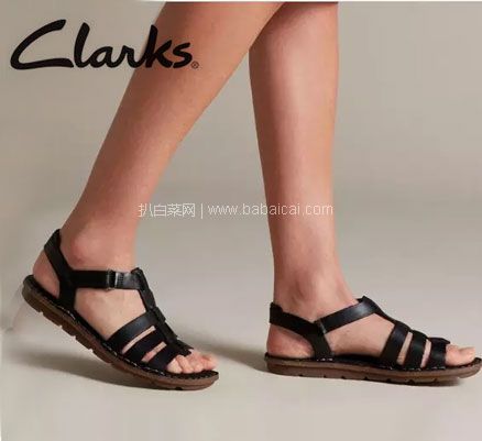 亚马逊海外购：Clarks 其乐 Blake Jewel 女士平跟凉鞋 降至￥246.84，免费直邮，含税到手￥269.3元