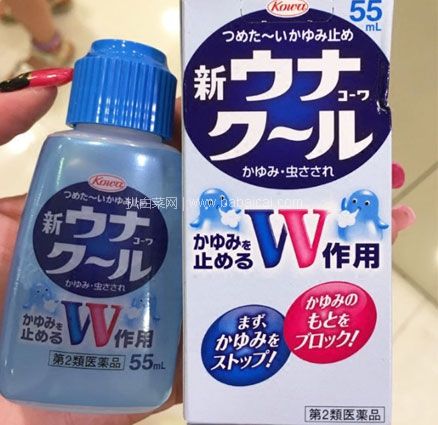 日本亚马逊：KOWA 兴和制药防蚊止痒液 海绵头55ml  补货538日元（约￥32）