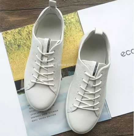 亚马逊海外购：ECCO 爱步 柔酷8号 女士系带休闲鞋 440503  降至￥499包邮包税