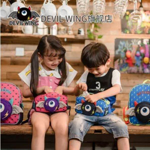 天猫商城：韩国 Devilwing 小恶魔 儿童腰包 3色  现价￥106，领￥45优惠券，券后实付￥61包邮