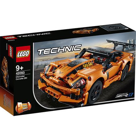 苏宁易购：LEGO 乐高 机械组 42093 雪佛兰 科尔维特 ZR1跑车 下单满减，新低￥251.3元包邮