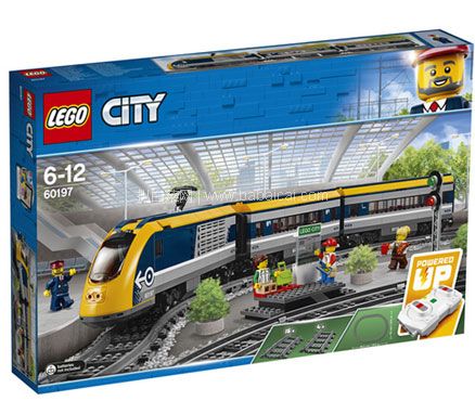 苏宁易购：0点开始，LEGO 乐高 City城市系列 60197 客运火车 可蓝牙遥控  下单7折，新低￥671.3元包邮