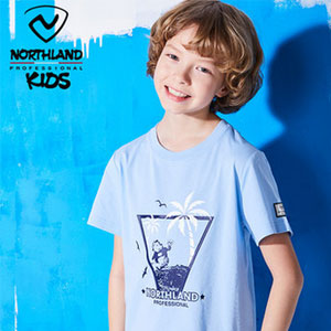 天猫商城：Northland 诺诗兰 男童中大童运动吸汗T恤（120~170码）2色  现价￥89，领￥30优惠券，券后实付￥59包邮