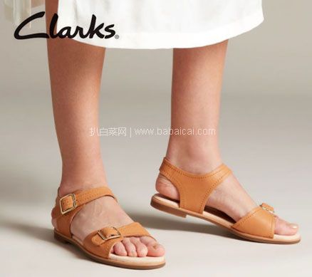 亚马逊海外购：Clarks 其乐 Bay Primrose 女士凉鞋 降至￥159.76，免费直邮，含税到手新低￥174.3