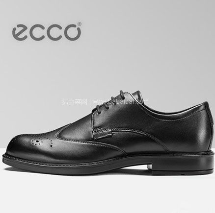 亚马逊海外购：ECCO 爱步  Vitrus III 唯图系列 男士真正装鞋 降至新低￥555.28，免费直邮含税到手￥605.81