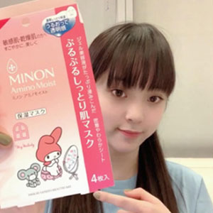 日本亚马逊：Minon 氨基酸 美白保湿面膜 4枚 特价1298日元（约￥83，下单返13积分）
