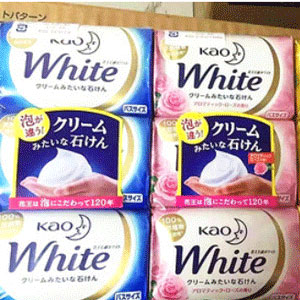日本亚马逊：Kao 花王 White纯植物提取花香香皂 6块 降至471日元（约￥30，下单返5积分）