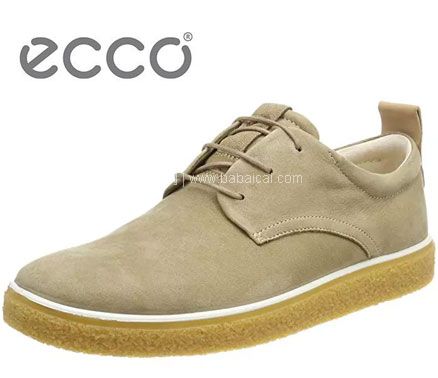 亚马逊海外购：ECCO 爱步 Crepetray 酷锐 男士系带休闲鞋 降至￥480.66元，免费直邮含税到手￥532